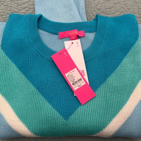 Lilly Pulitzer Chevron Sweater - Picture 4 of 4